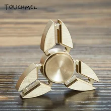 TOUCHMEL Высокое Качество Ручной Счетчик Латунь Алюминий Непоседа Spinner Металлический EDC Игрушки