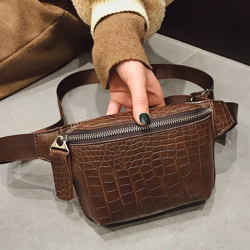 

Retro Style Woman Bags Designer Waist Bag Fanny Packs Lady's Belt Woman's Chest Handbag Over Shoulder Bag Purse