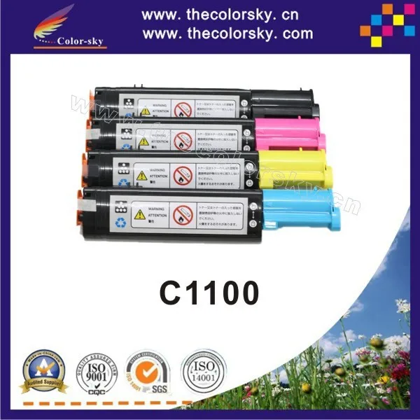 CS-EC1100) laserjet тонер картридж для лазерного принтера EPSON AcuLaser C1100 1100 C1100N 1100N CX11N 11N CX11NF kcmy 4/4k freeDHL