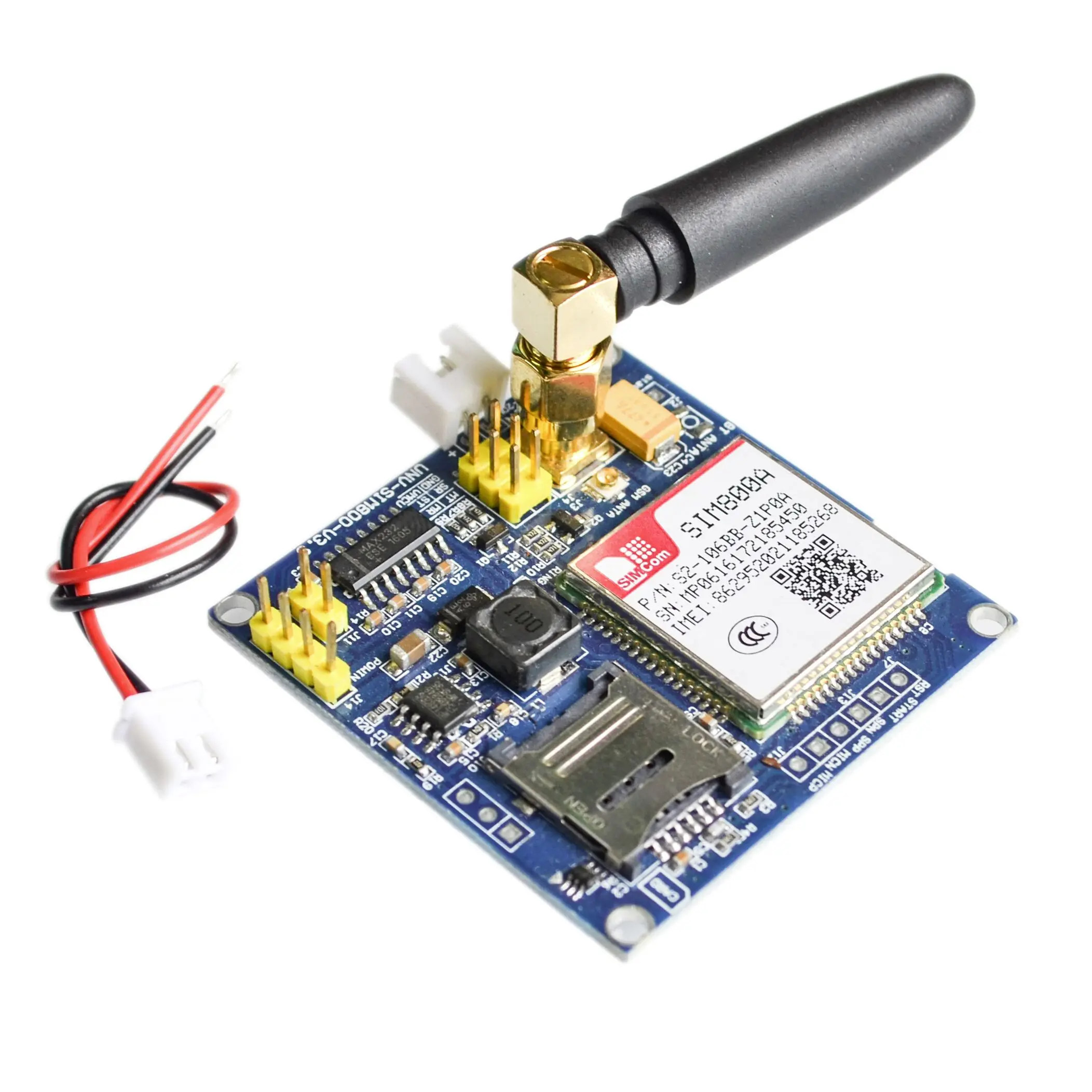 

SIM800A Kit Wireless Extension Module GSM GPRS STM32 Board Antenna Tested Worldwide Store more than 900A