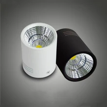 Прожекторы светодиодные с открытым отверстием настенные установленные прожекторы магазин одежды настенные подвесные светильники cob качающаяся головка 3W5W7W12W15W20Wlamp