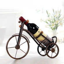 Винный Стеллаж, винный держатель, полка, персонаж, металлический велосипед, практичная скульптура, винный стенд, украшение дома, интерьер, ремесла, рождественский подарок