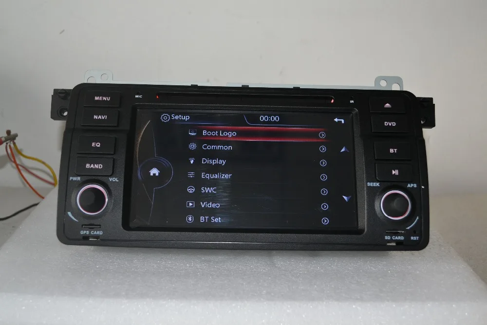 Discount 7 inch car dvd player for bmw 3 series E46,M3 with gps navigation radio stereo bluetooth canbus RDS FM 1080P IPOD original UI 2