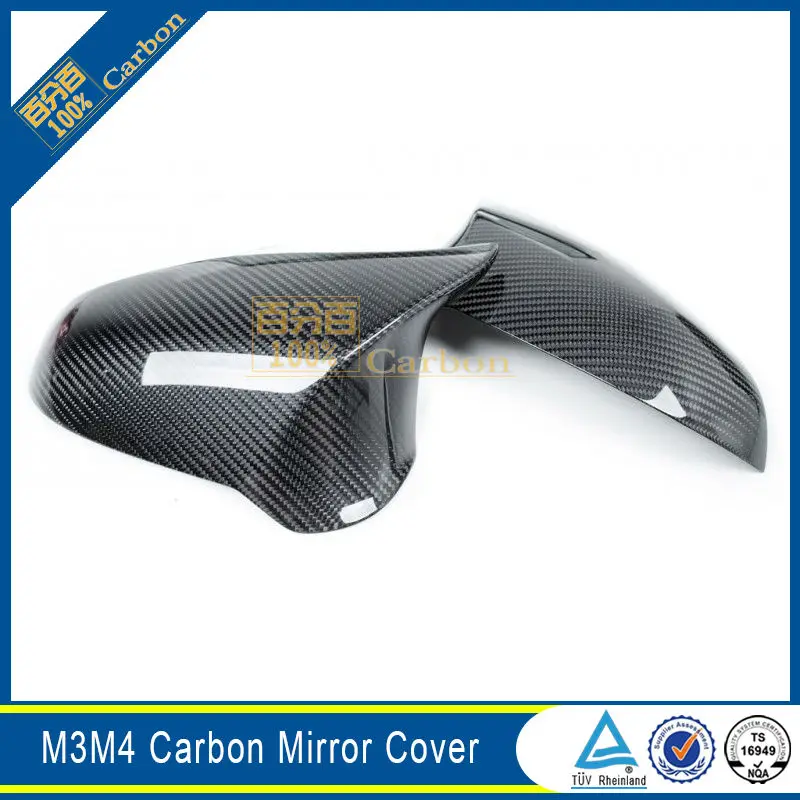 Автомобильные Боковые зеркала F82 из углеродного волокна для BMW M4 2014 LHD|side mirror cover|car
