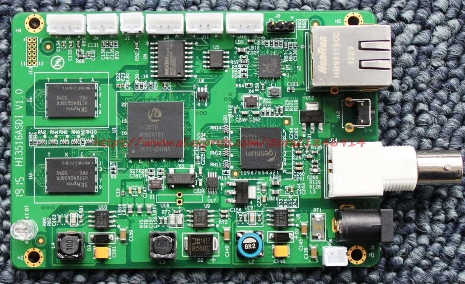 free shipping Hi3516A development board H.265/H.264 SDI/HDMI SDK input 1080P60