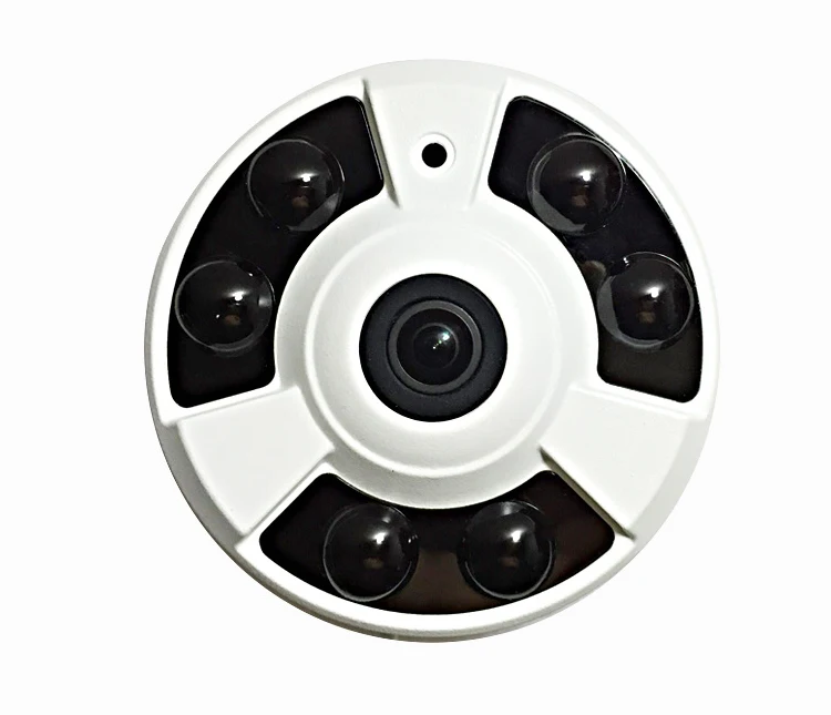 

Analog CCTV Camera 360 Degree Wide Angle Fisheye Panoramic Camera Analog Infrared Surveillance Camera 6pcs array Dome Camera