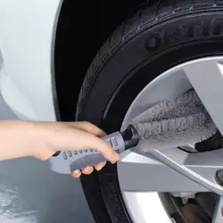 Щетка для чистки автомобиля колесные диски шины щетка для мытья Авто мыть инструменты для hyundai IX35 IX45 Sonata Verna Solaris Elantra Tucson