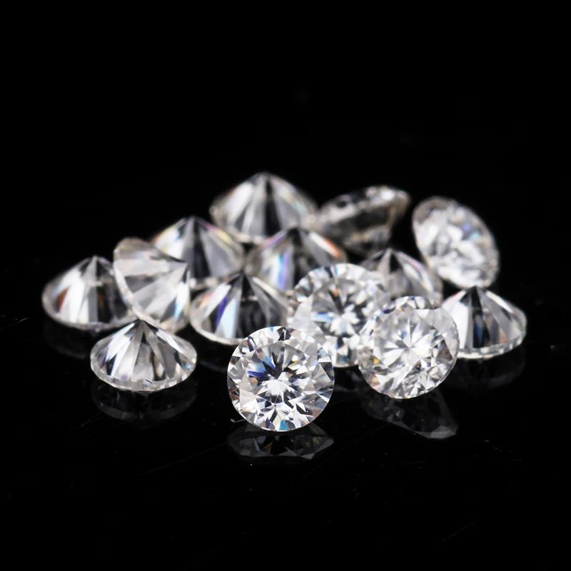 

Moissanites 2.8mm E/F quality clarity stones for jewelry lucky gems moissanites
