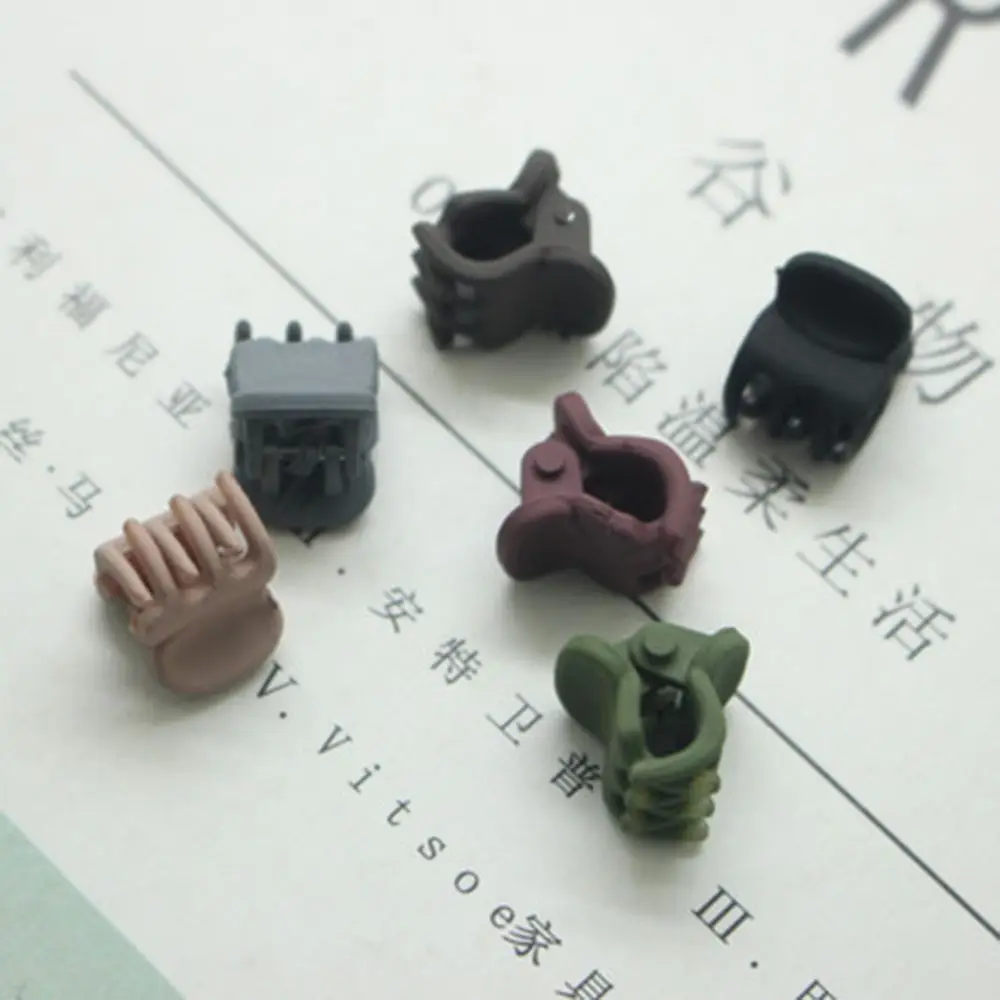 12pcs Baby Simple Matte Texture Mini Hair clips Hairpins Clamps Hair accessories Hair claw Holder