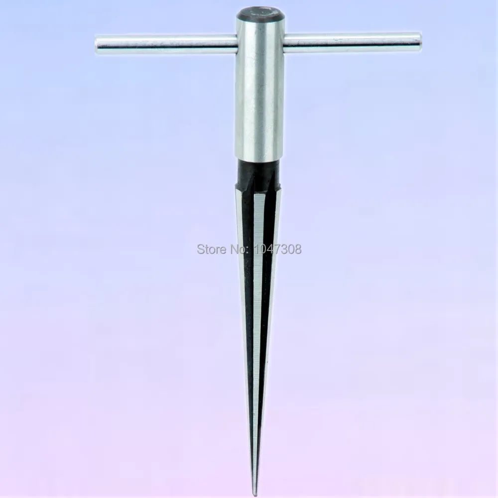 

T-Handle Taper Reamers 5-16mm 1:10 Woodworkers Tapered Reamer Hole Pipe Chaser Reaming Tool Used In Wood Sink Hole Chamfer Taper
