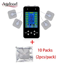 Одобрено FDA) Тенс массажер всего тела 15 режимов Электронный Пульс цифровой меридиан терапия Массажная машина EMS расслабления мышц