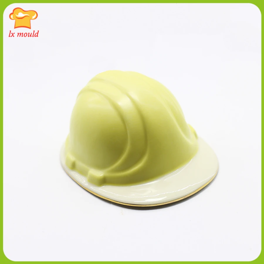LXYY New Hard Hat Silicone Mould Cake Decoration Chocolate Molds Clay Soap Candle Etc | Дом и сад
