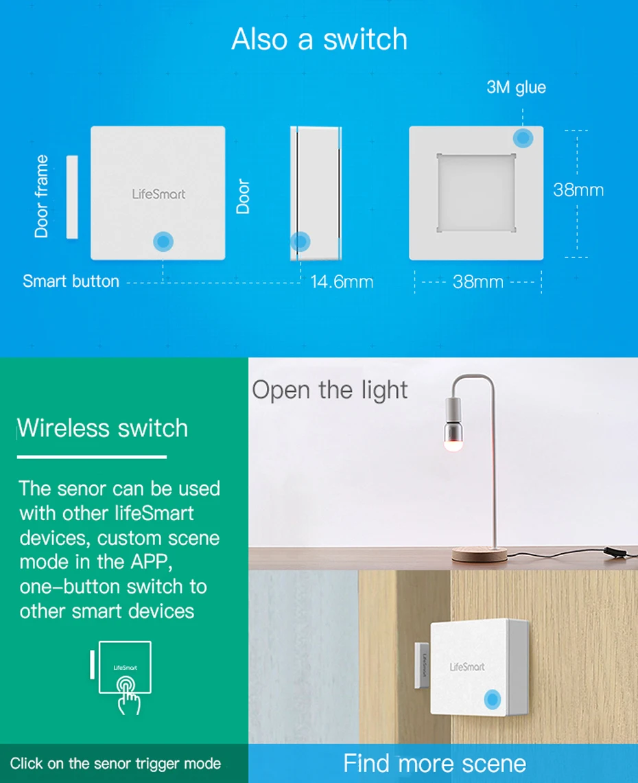 Lifesmart-Door-Window-Sensor-Pocket-Size-Smart-Home-Kits-Alarm-System-Work-With-Gateway-Smart-Station-Wi-Fi-Wireless-Connection-(5)