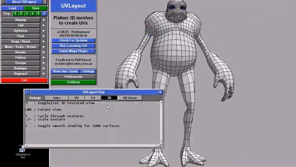 headus uvlayout v2 08 headus uvlayout v2 08
