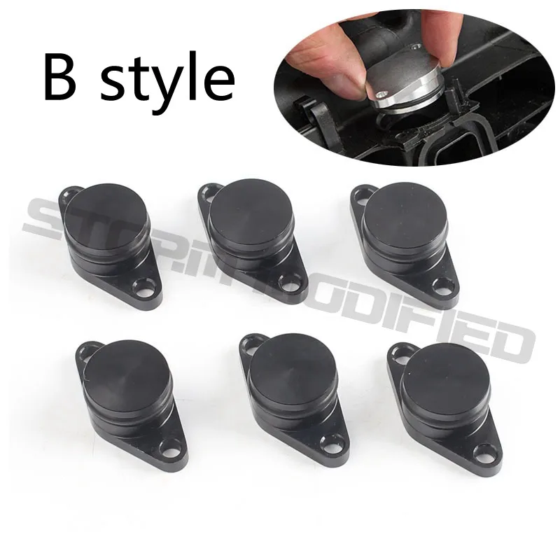 22 mm and 33 mm Swirl Flap Flaps Delete Removal Blanks Plugs For BMW M57 M57N M57TU