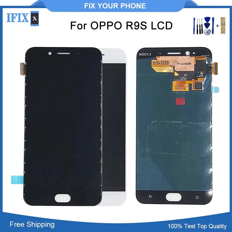 

5.5 inch 1920 x 1080 For Oppo R9S LCD Display Touch Screen Digitizer Assembly Display Replacement Parts Mobile phone LCD