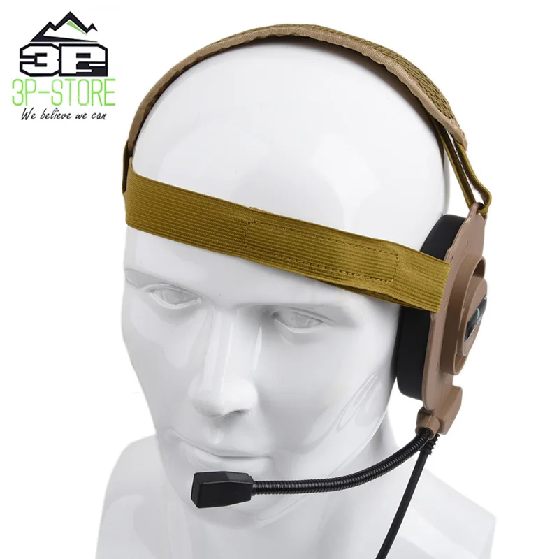 Fones de Ouvido Fone com Militar Wz027 + Wz113 Bowman Elite Tático Ptt ii U94 7 Fones de Ouvido tático & Acessórios