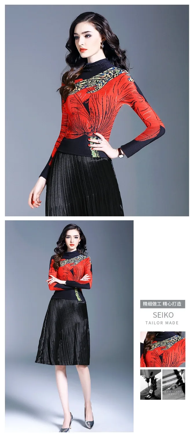 FREE SHIPPING fashion fold long-sleeved new sexy T-shirt women print Slim T-shirt IN STOCK