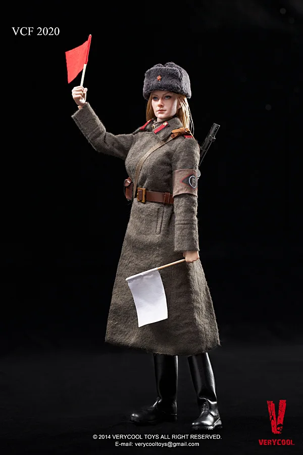 VCF2020 женский солдат советская Женская фигурка модель