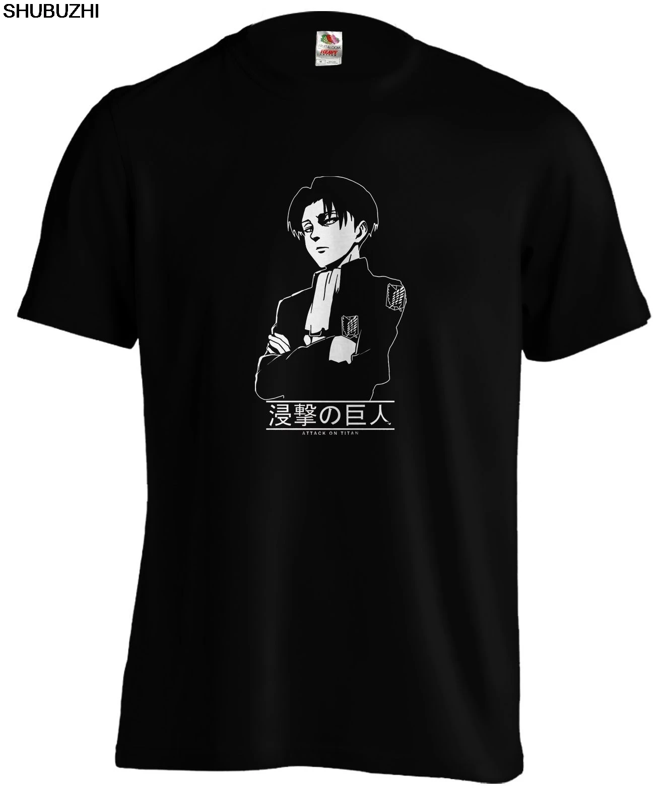 

Attack on Titan Shingeki no Kyojin Levi Anime Manga T shirt Tee New T Shirts Funny Tops Tee New Unisex Funny Tops sbz6206