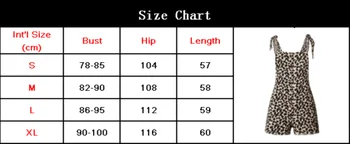 

2019 Womens Casual Leopard Print Shorts Straps Overall Romper Suspender Pocket