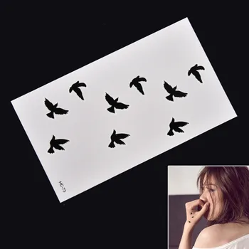 

Waterproof Removable Swallow Temporary Tattoo Arm Body Art Tattoos Sticker 10.5*6cm