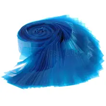 125 шт шнур для татуировочной машинки рукава мешок Одноразовые Синие зажимы для шнурков мешки чистый набор изоляции для тату машины