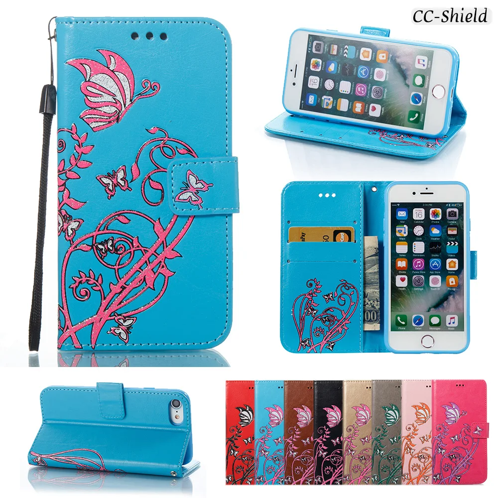 

Magnetic Flip case for Apple iPhone 7 i Phone7 4.7'' inch Card Slot Leather Cover with Stander for Apple iPhone7 i Phone 7 bag