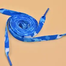 Модные шнурки с камуфляжным принтом 110 см; одна пара;
