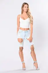 2019 летние женские джинсы рваные джинсы для женщин Джинсы бойфренда для женщин