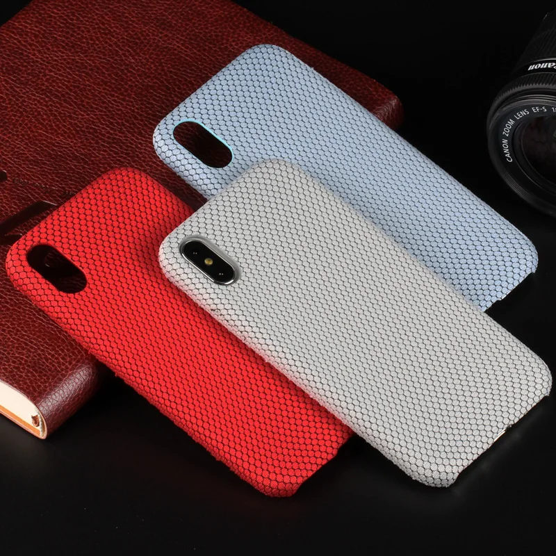 

Luxury Grid Pattern Case for iPhone 6 6S Plus 7 8 Plus Shockproof Soft Bumper Phone Case Cover for iPhone X XS Max XR XS Coque