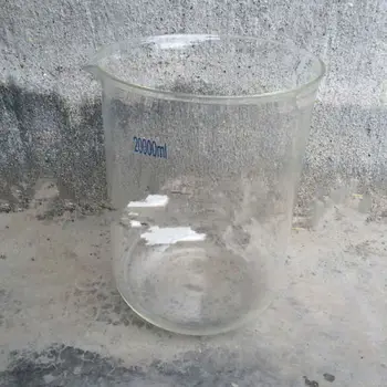 

10000mL Borosilicate Glass Beaker,10Litre Low Form,Spout Mouth,New Lab Glassware