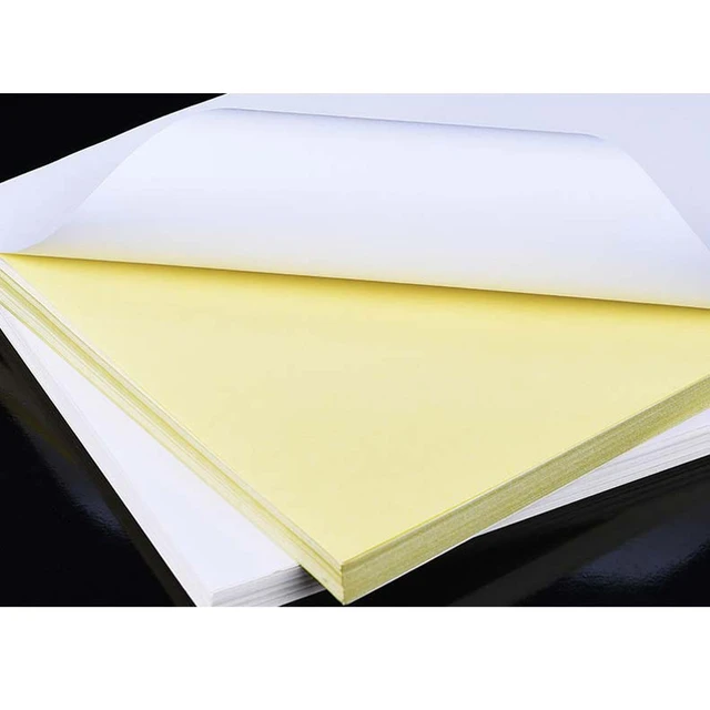 50 Sheets A4 Self-adhesive Label Sticker Matte Surface paper For Inkjet  Printer