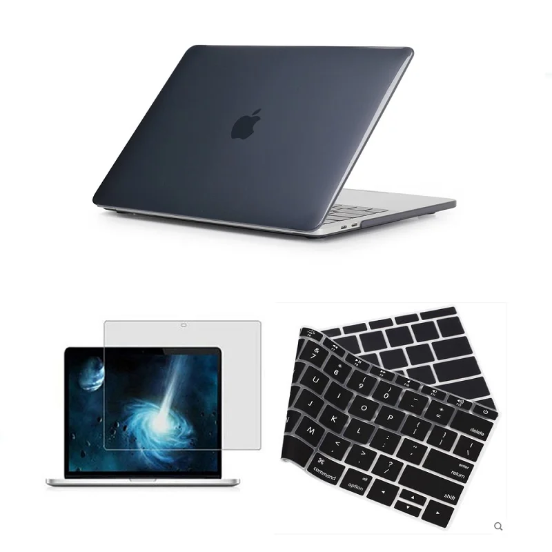 Матовый Жесткий чехол Cvoer только для Apple MacBook Pro 13 дюймов CD-ROM(модель: A1278, версия раннего 2012/2011/2010/2009/2008 - Цвет: Black