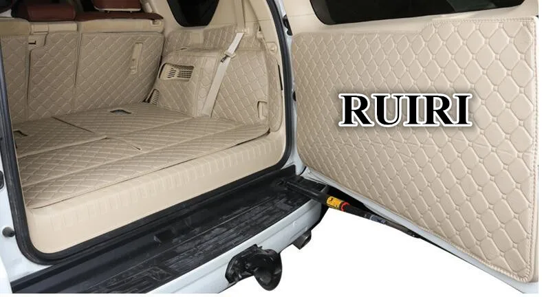 Полный Комплект ковриков для багажника автомобиля + задней двери Toyota Land Cruiser Prado 150