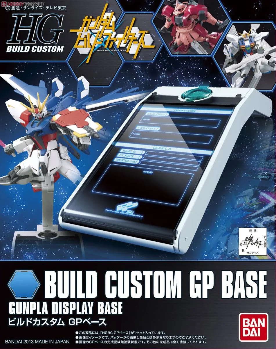 

Bandai Gundam 1/144 HGBC HG Build Custom GP Base Display stand Assemble Model Kits Anime Action Figures Toys for children Gift