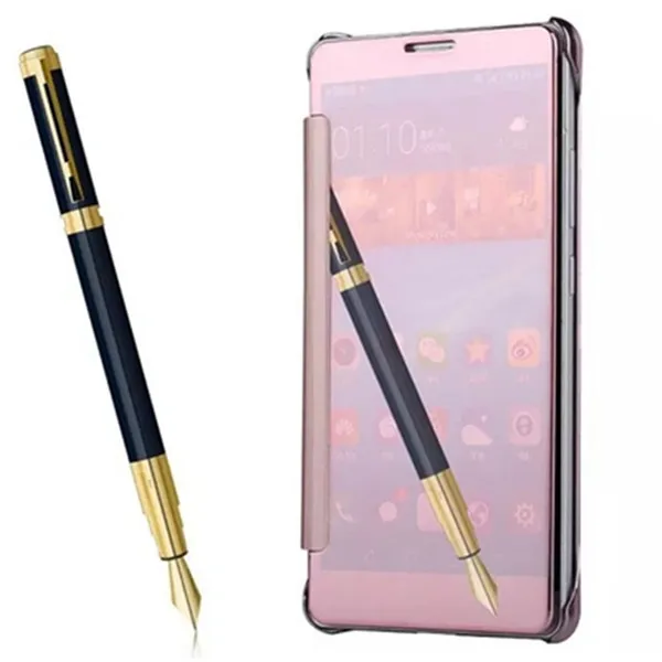 rose gold Роскошный зеркальный флип-чехол J5 с золотым покрытием для samsung Galaxy J3 J7 Pro, хромированный чехол - Цвет: rose gold