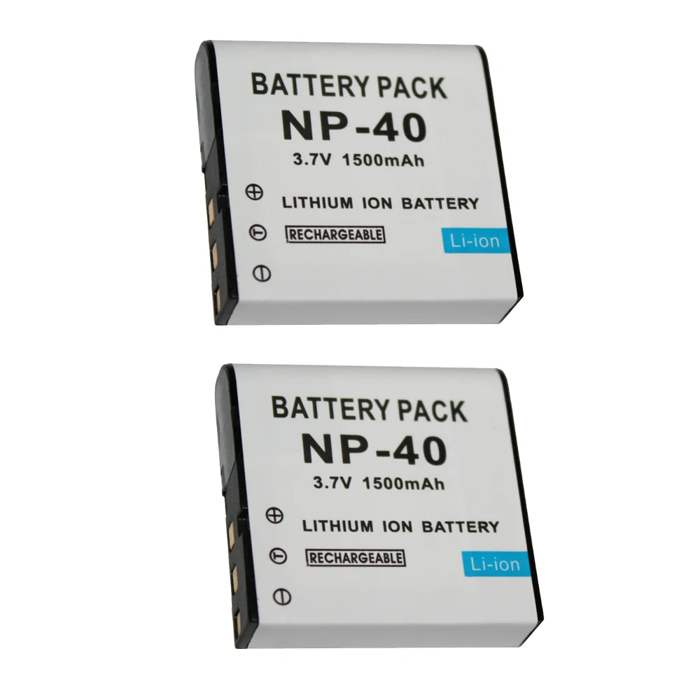 

2Pcs/lot DVISI NP40 NP-40 CNP-40 1500mAh Camera Battery for Casio EX-Z30 Z40 Z50 Z55 Z57 Z750 EX-P505 P600 P700 PM200 Wholesale