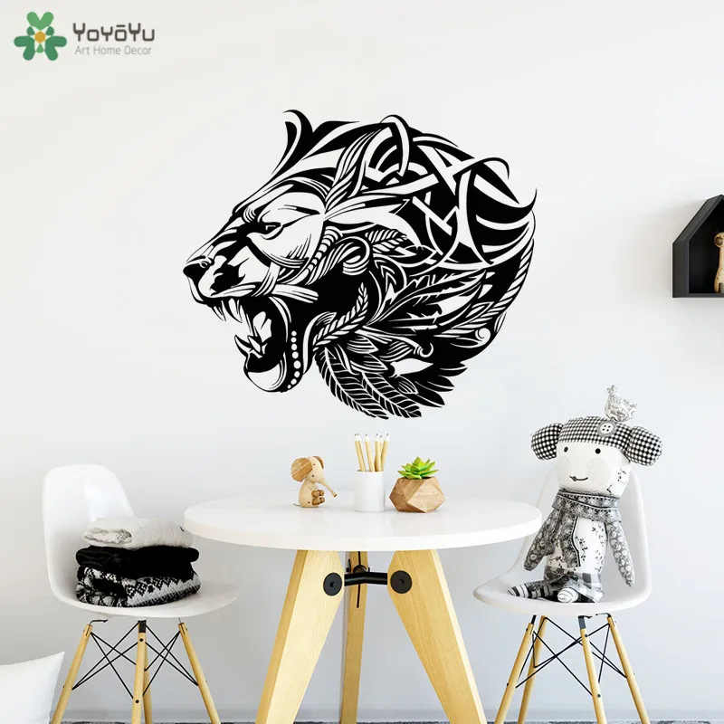 lion decals for walls