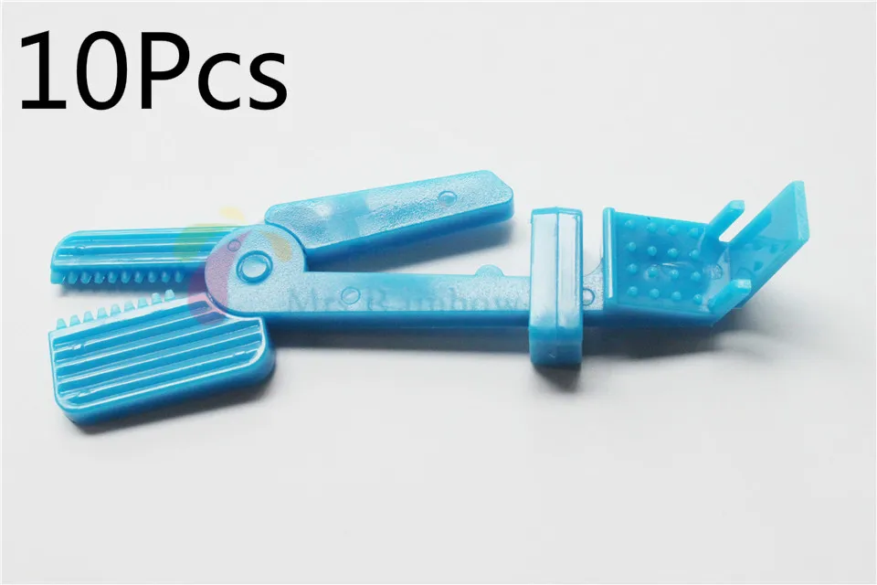 High Quality 10Pcs Dentist Blue Plastic Snap X Ray Film Radiograph