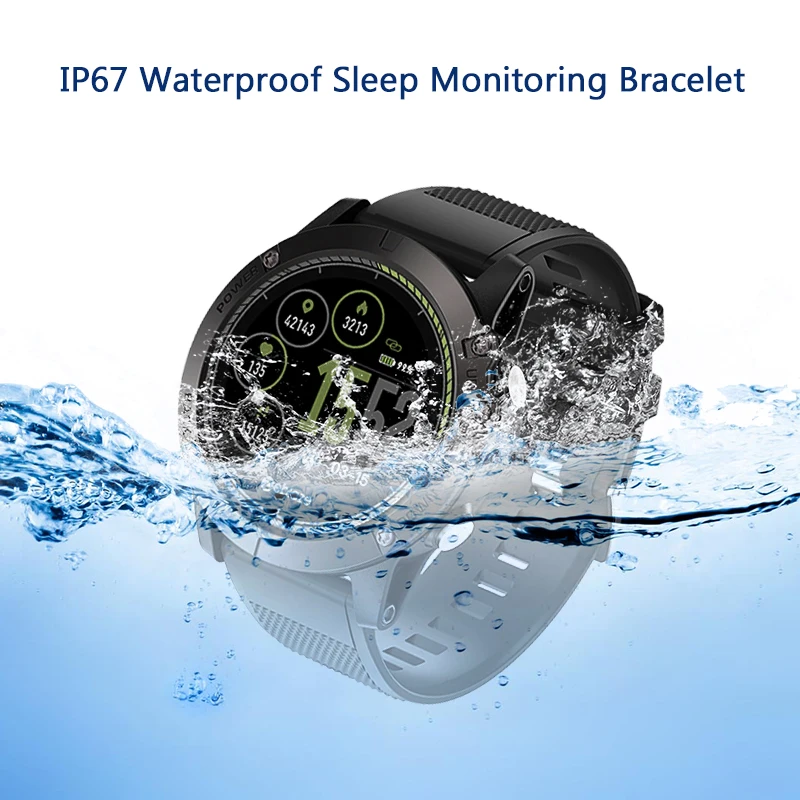 

VTIN VIBE3 Smart Watch 5ATM IP67 Professional Waterproof Smart Band Sport Watch Pedometer Real-Time Heart Rate Smart Bracelet