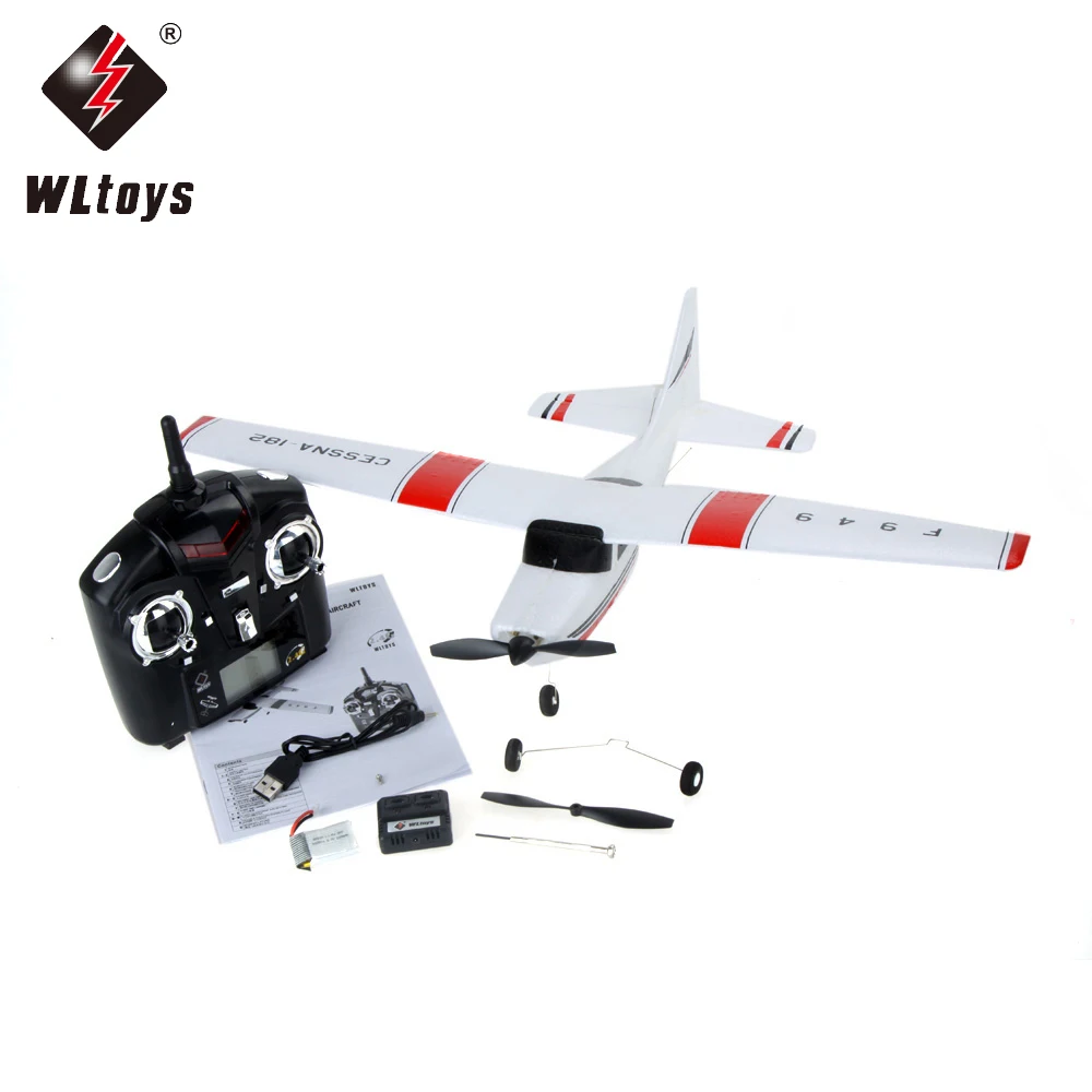 

1pcs WLtoys F949 Mini Cessna 2.4G 3CH RC Airplanes 3CH Cessna 182 2.4G RC plane for beginners