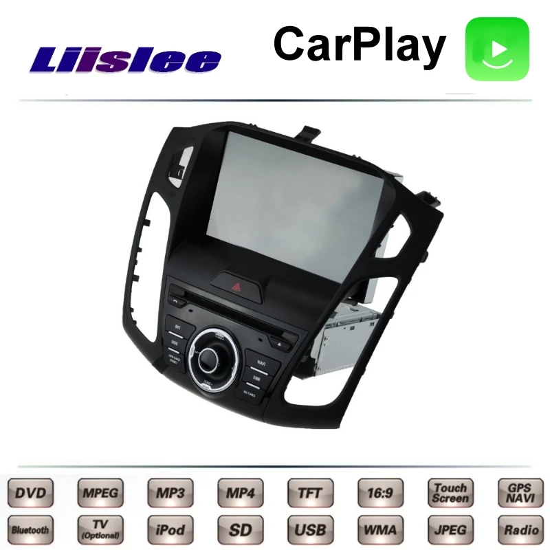 Top For Ford For Focus MK3 Facelift 2011~2017 LiisLee Car Multimedia TV DVD GPS Radio Carplay Original Style Navigation Navi 1