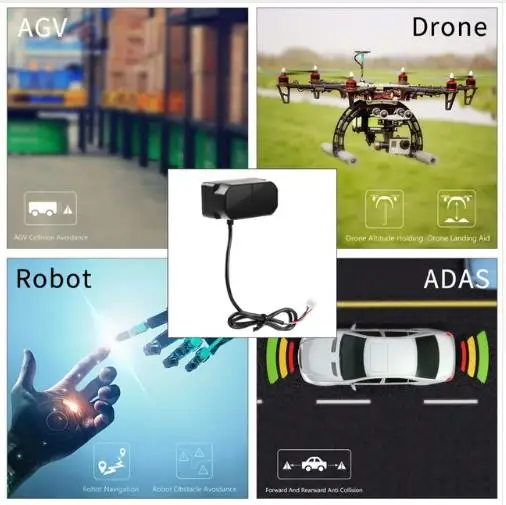 2 pcs New Benewake TFmini Plus LiDAR module TOF