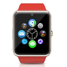 Smart Watch Sync Notifier Unterstützung Sim-karte Bluetooth Sport Pedometer Freisprecheinrichtung Smartwatch Armband für Android-Handy Wandern