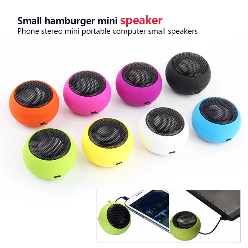 

Mini Protable Music player stereo mini speakers 3.5mm Jack Hamburg Type Telescopic Plug-in Audio Speakers