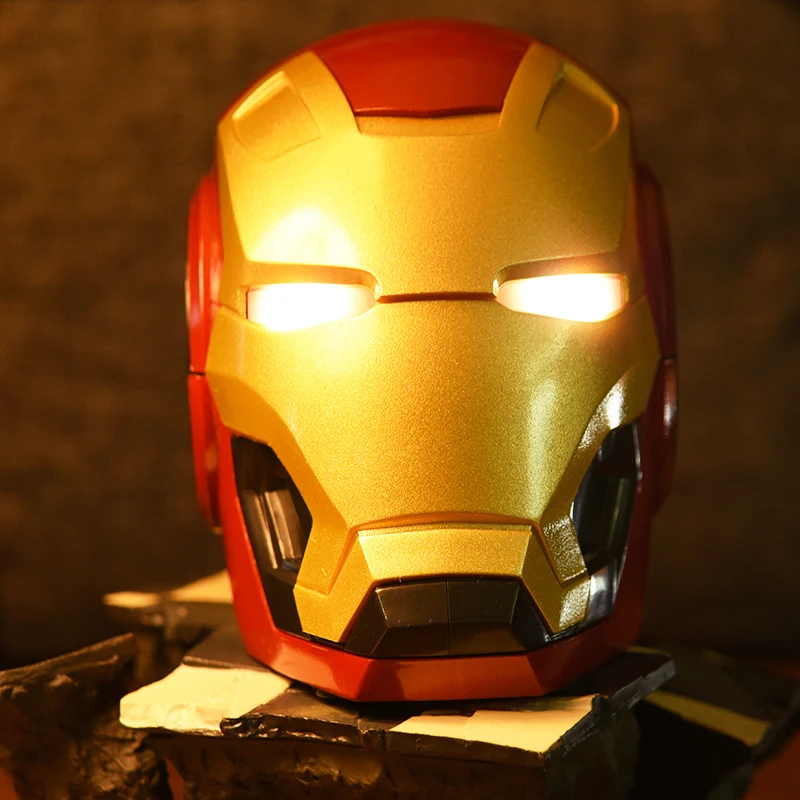 

Iron Man Bluetooth Speaker & Radio Wireless Bluetooth V4.2 Speakers With Music MP3 With FM Radio Support TF Card For Phone PC