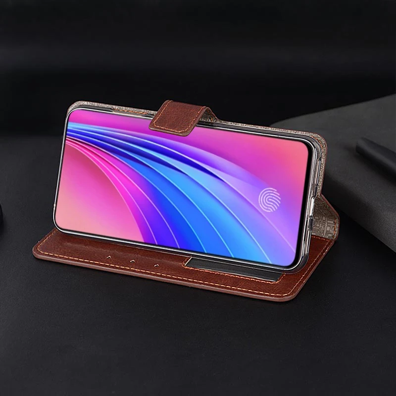Wallet Case For Vivo V15 Pro Case Luxury Magnetic Flip PU Leather Case Photo Frame Card Holder Stand Cover for Vivo V15Pro Case