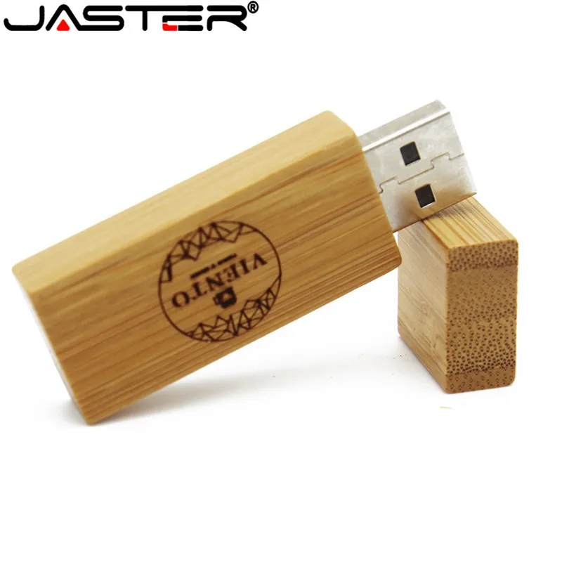 JASTER (1 шт. бесплатный логотип) Деревянная Карта памяти usb флеш накопитель из