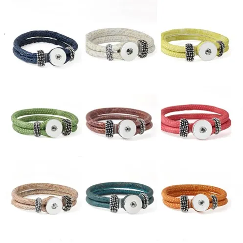 Lunghezza Customed 11 colori braccialetto per le donne 18mm il bloomer con botto Lunghezza Customed 11 colori braccialetto per le donne 18mm il bloomer con botto